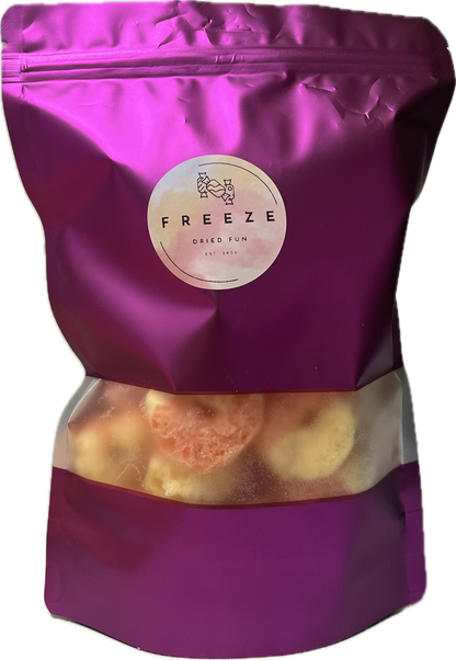 Freeze Dried Peach Ring Candy