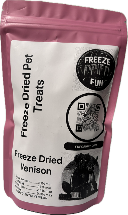 Venison Freeze Dried Pet Treats