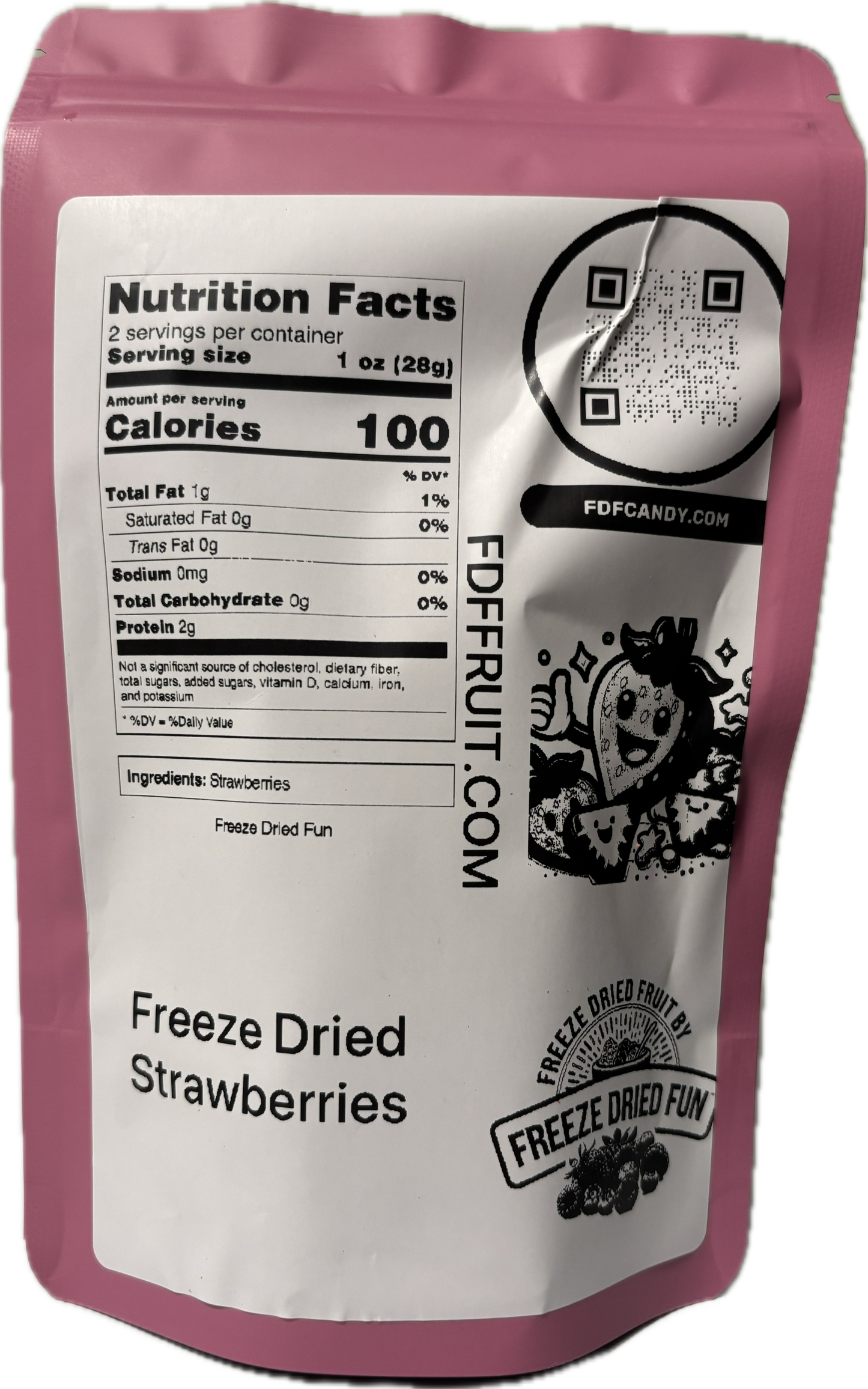 Freeze Dried Strawberry Slices - Healthy Crunchy Snack